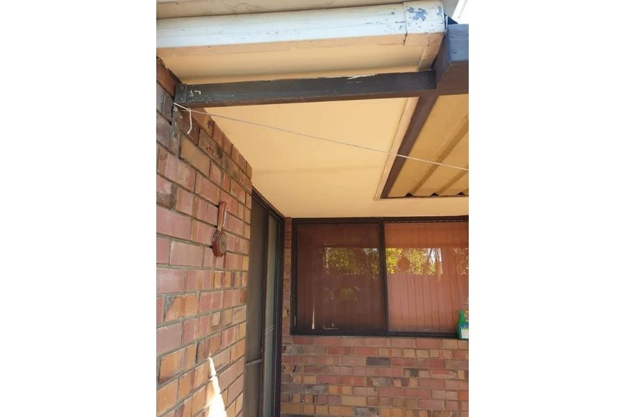 After professional eaves replacement and painting WA